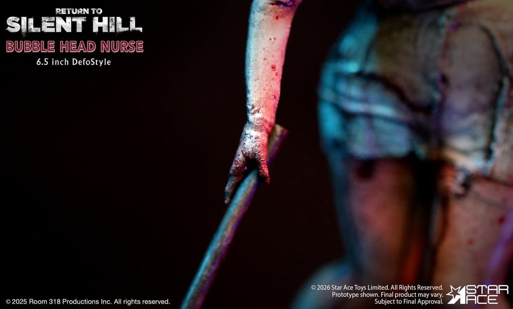 Return to Silent Hill (2026) DefoStyle Figure Bubble Head Nurse 16.5 cm Image 6