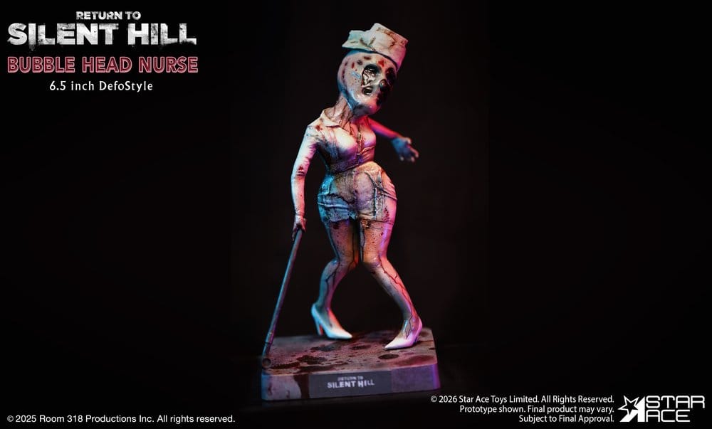 Return to Silent Hill (2026) DefoStyle Figure Bubble Head Nurse 16.5 cm Image 9