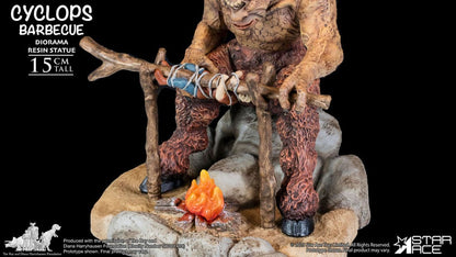 Ray Harryhausen Diorama 1/8 Cyclops Barbecue Scene 17 cm Image 5