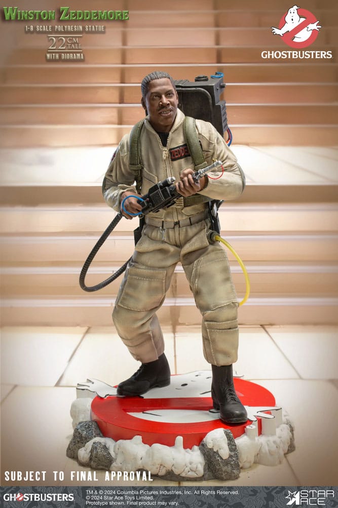 Ghostbusters  Statue 1/8 Winston Zeddemore 22 cm Image 1