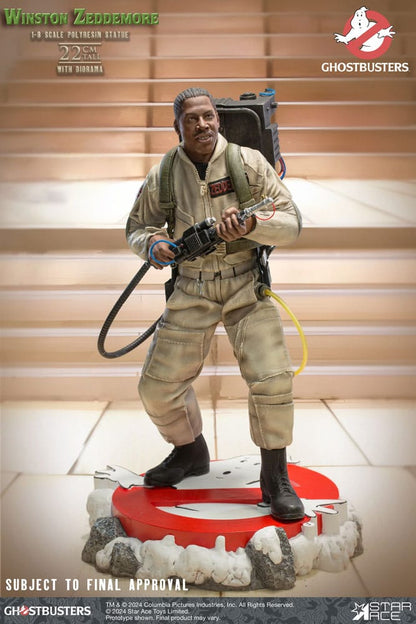 Ghostbusters  Statue 1/8 Winston Zeddemore 22 cm Image 1