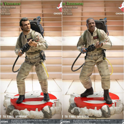 Ghostbusters Statuen 1/8 Peter Venkmann + Winston Zeddemore Twin Pack 22 cm Image 1
