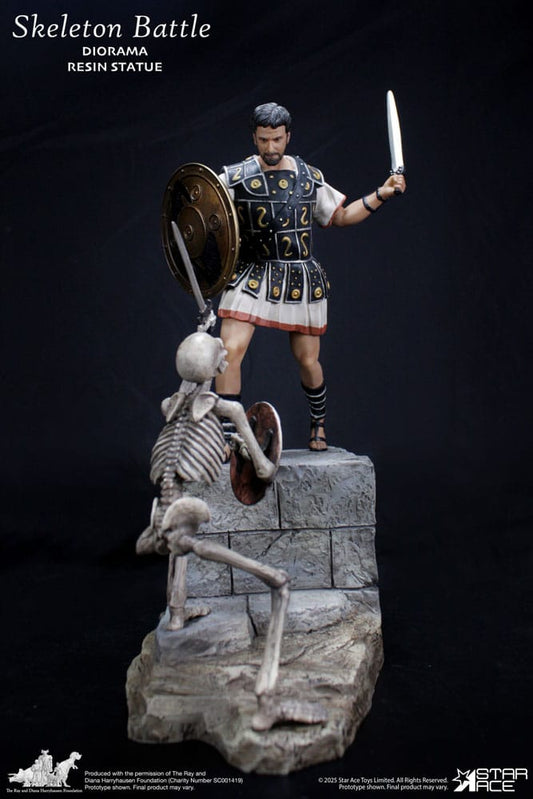 Ray Harryhausen Diorama 1/8 Skeleton Battle Scene 30 cm Image 1