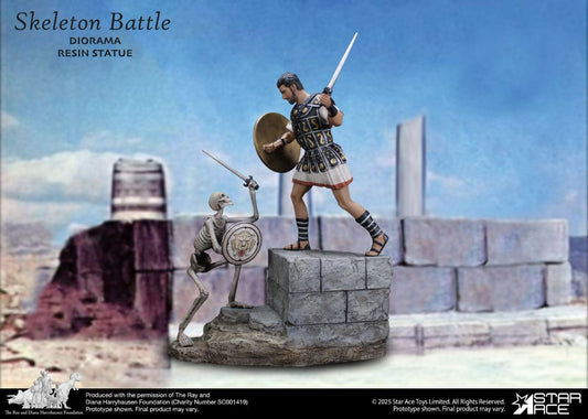 Ray Harryhausen Diorama 1/8 Skeleton Battle Scene 30 cm Image 2