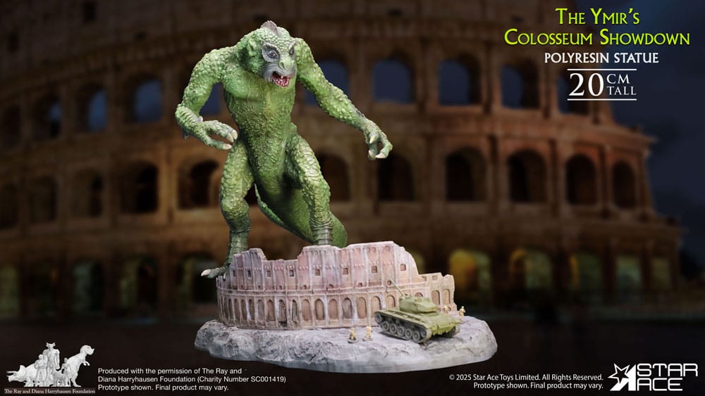 Ray Harryhausen Diorama 1/8  The Ymir's Colosseum Showdown 20 cm Image 2