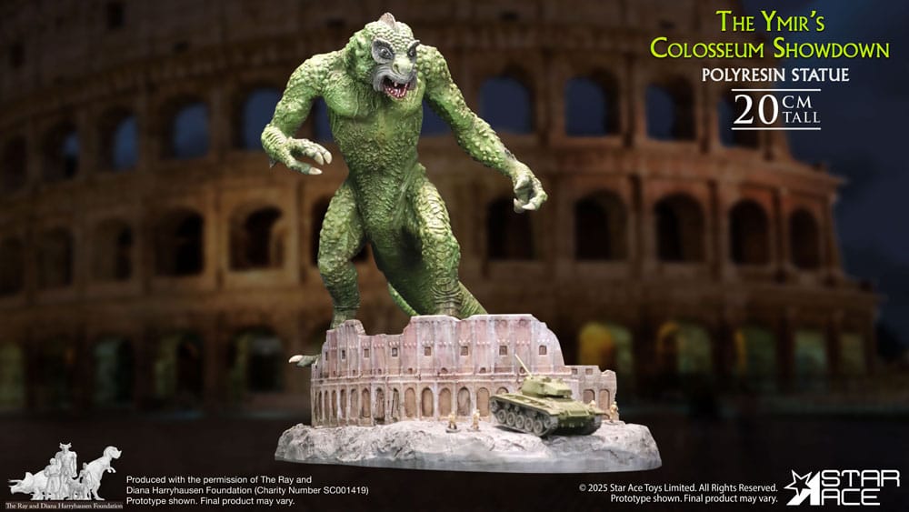 Ray Harryhausen Diorama 1/8  The Ymir's Colosseum Showdown 20 cm Image 3