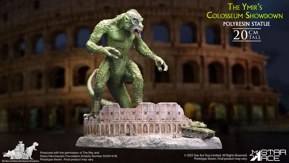 Ray Harryhausen Diorama 1/8  The Ymir's Colosseum Showdown 20 cm Image 4