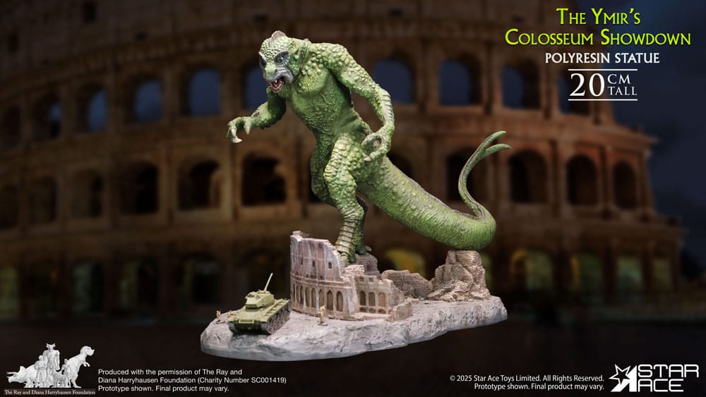 Ray Harryhausen Diorama 1/8  The Ymir's Colosseum Showdown 20 cm Image 5