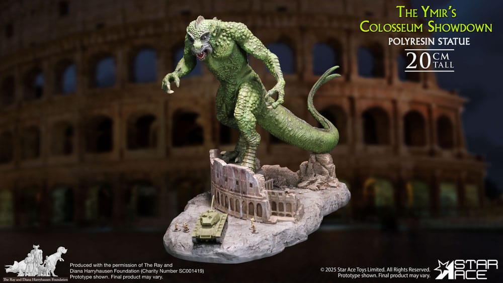Ray Harryhausen Diorama 1/8  The Ymir's Colosseum Showdown 20 cm Image 6