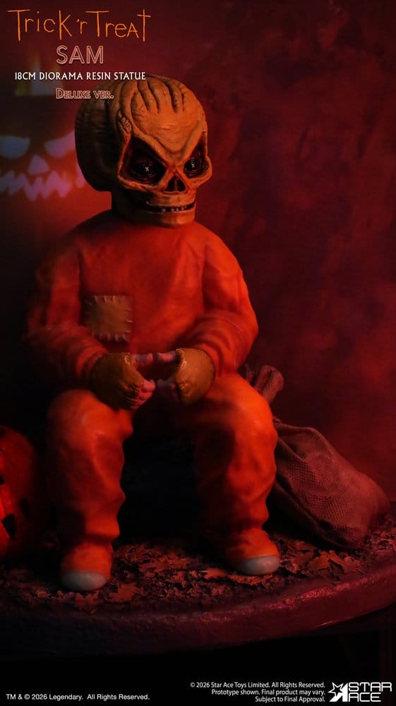 Trick R Treat Diorama Resin Statue Sam DX 18 cm Image 3