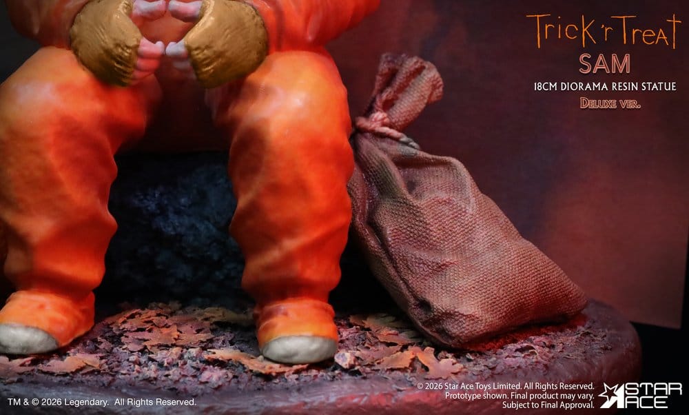 Trick R Treat Diorama Resin Statue Sam DX 18 cm Image 6