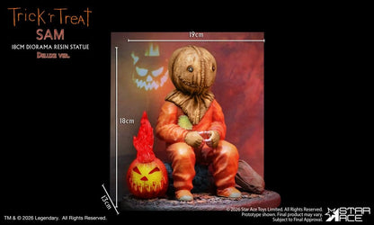 Trick R Treat Diorama Resin Statue Sam DX 18 cm Image 7