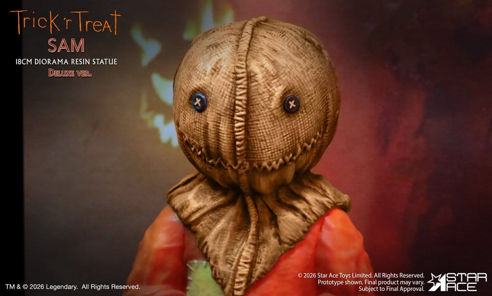 Trick R Treat Diorama Resin Statue Sam DX 18 cm Image 8