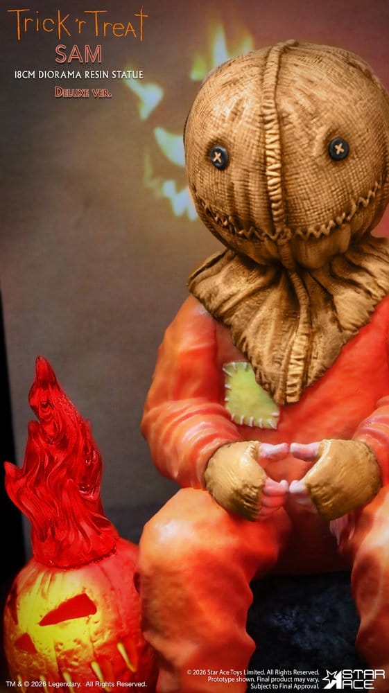Trick R Treat Diorama Resin Statue Sam DX 18 cm Image 9