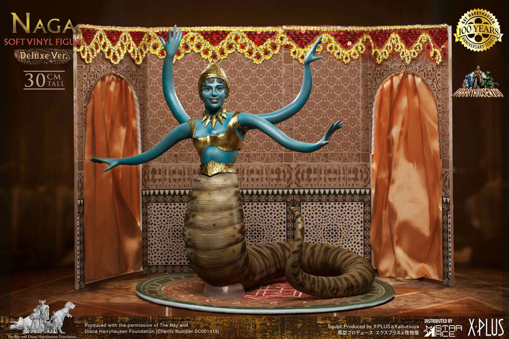 Sindbads siebente Reise Soft Vinyl Statue Ray Harryhausens Naga (Snake Woman) Deluxe Version 31 cm Image 1