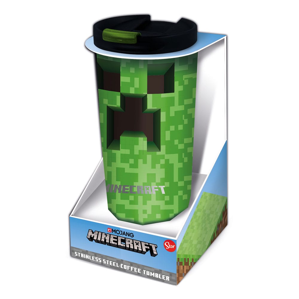 Minecraft Edelstahl-Reisebecher Creeper Image