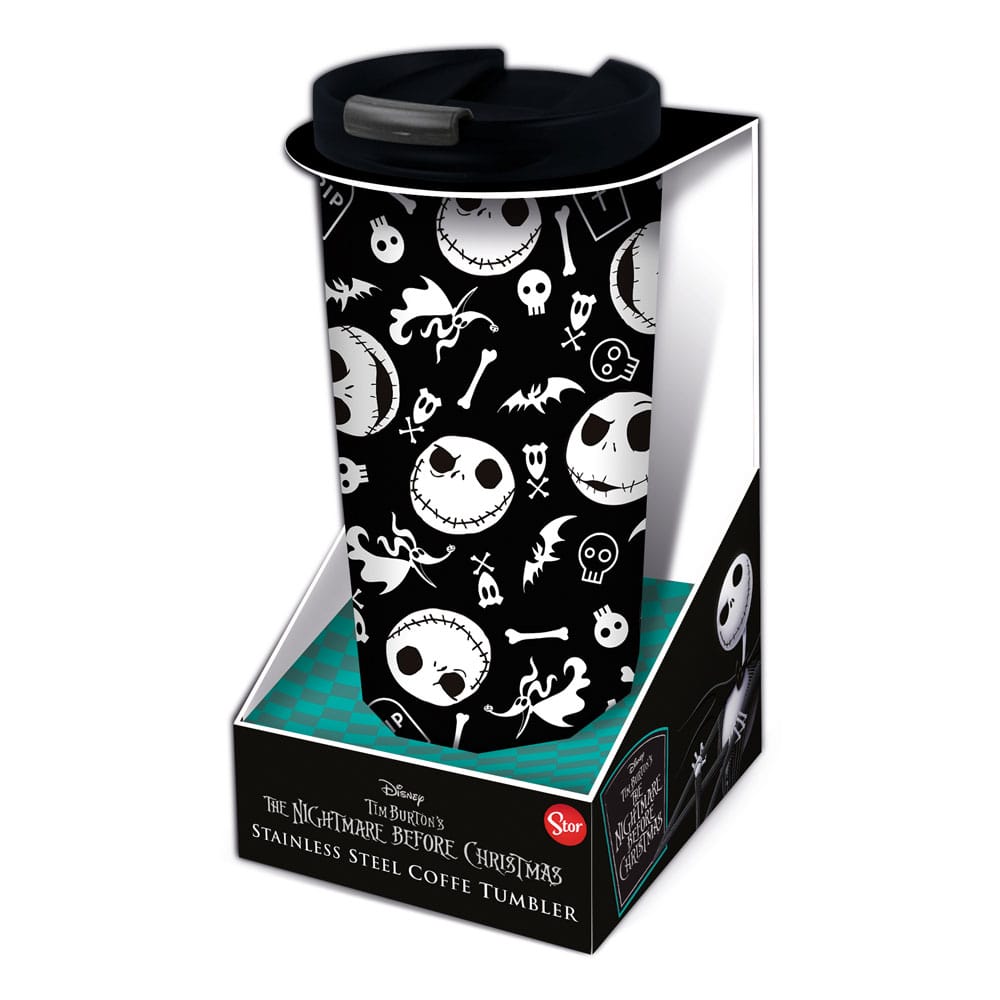 Nightmare before Christmas Edelstahl-Reisebecher Jack´s Face Image