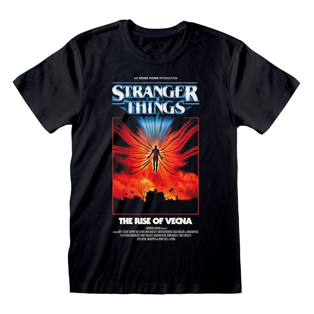 Stranger Things T-Shirt Rise Of Vecna Poster Größe M Image