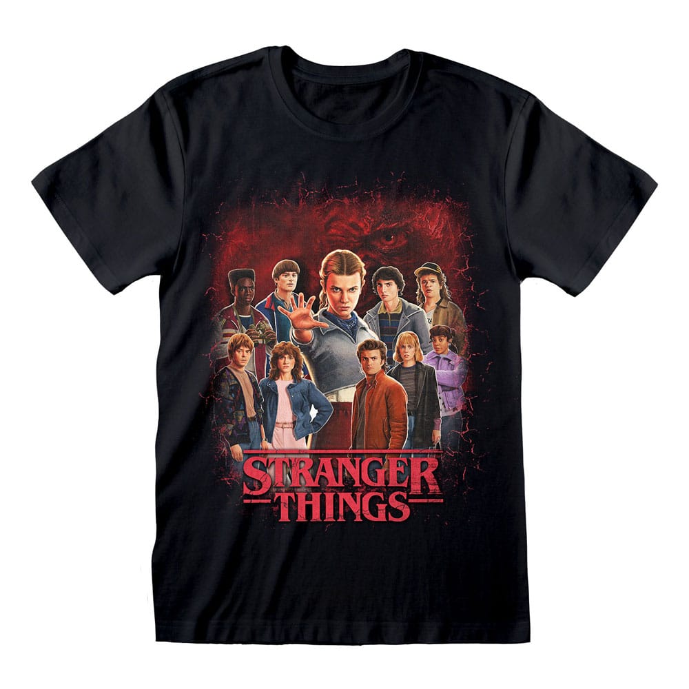 Stranger Things T-Shirt Group of all Characters Größe S Image