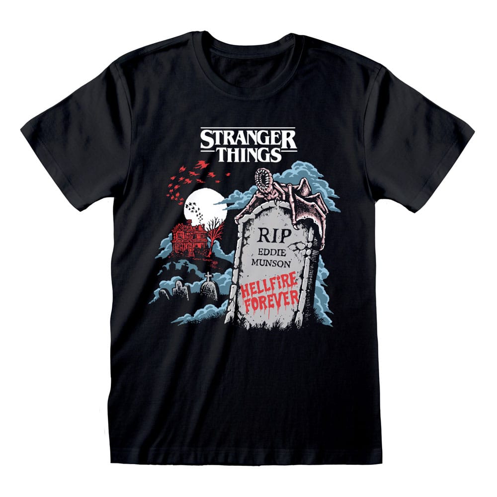 Stranger Things T-Shirt RIP Eddie Größe M Image
