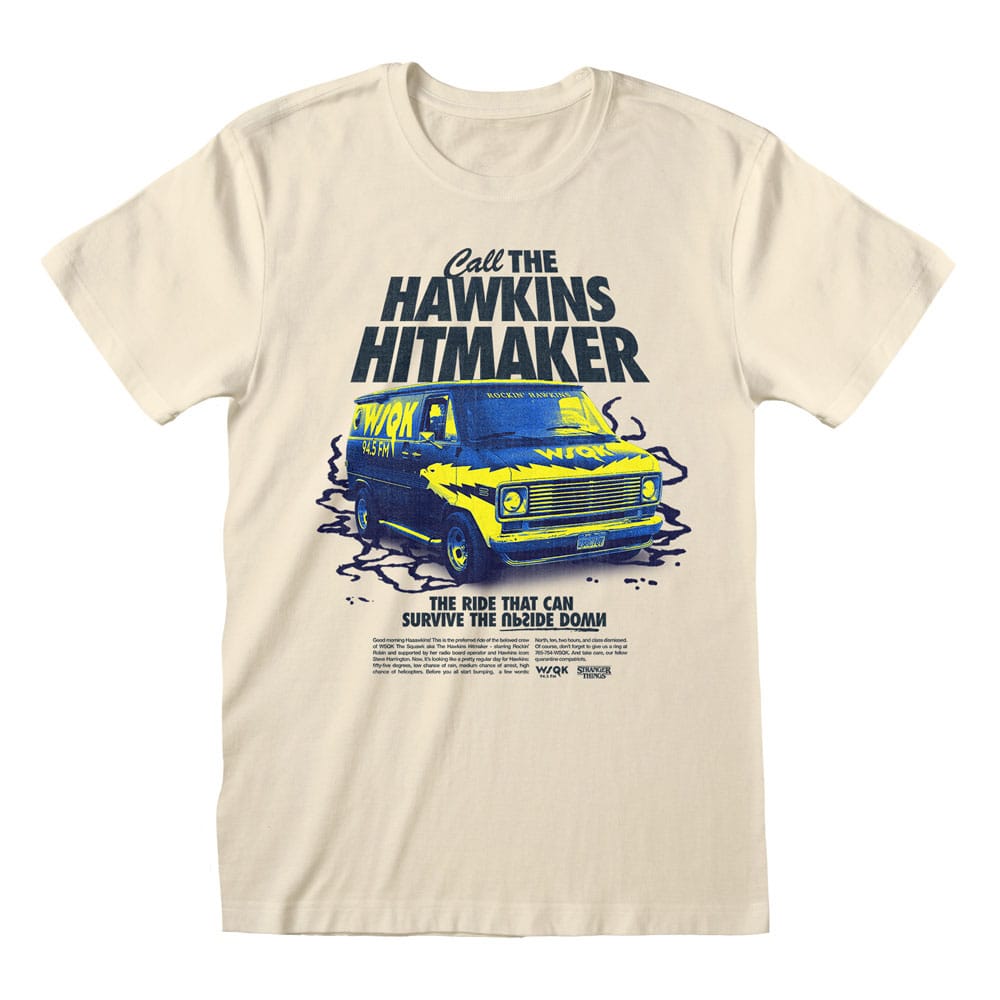 Stranger Things T-Shirt Call the Hawkins Hitmaker Größe M Image