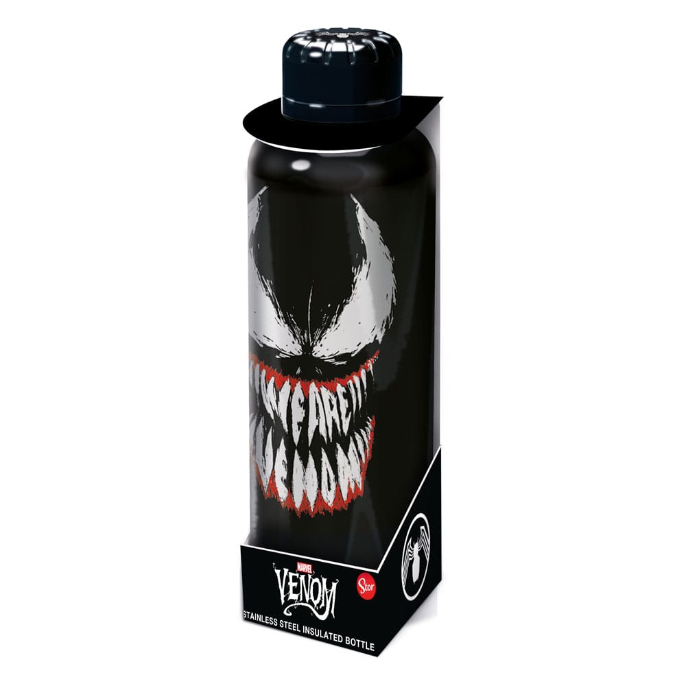 Venom Edelstahl-Trinkflasche Face Image