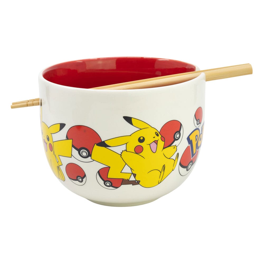 Pokémon Ramen-Schüssel mit Stäbchen Face Image 1
