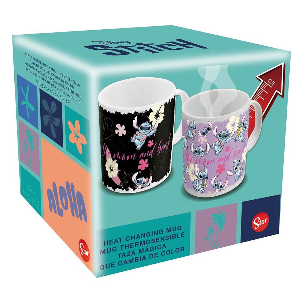 Lilo & Stitch Tasse mit Thermoeffekt Stitch & Angel 325 ml Image 2