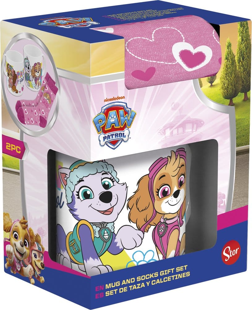Paw Patrol Tasse & Socken Set Girl Go Skye Image 1