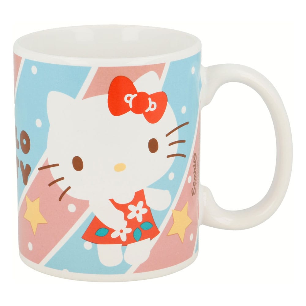 Sanrio Tasse Cute Hello Kitty Red Dress 325 ml Image 1
