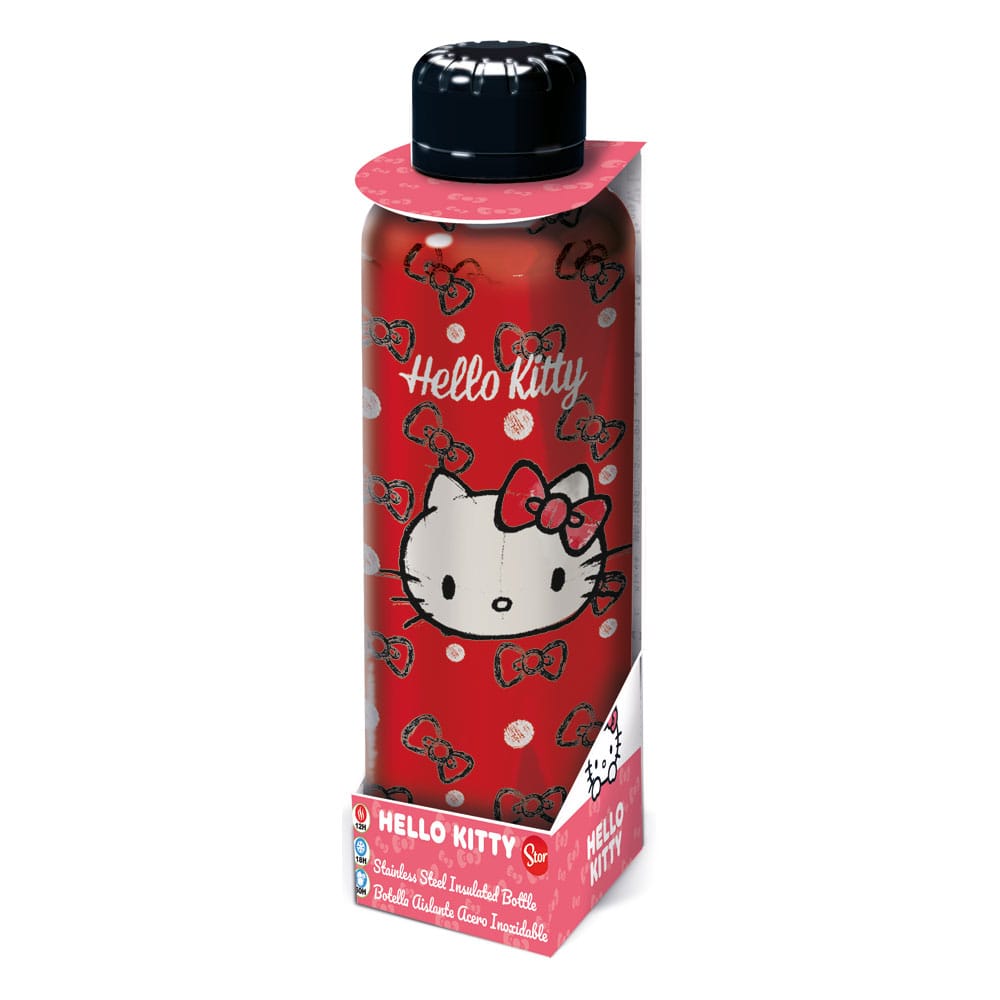 Sanrio Edelstahl-Trinkflasche Hello Kitty Image