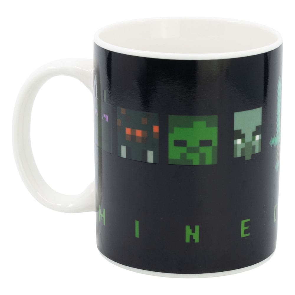 Minecraft Tasse mit Thermoeffekt Squared Pattern 325 ml Image 2
