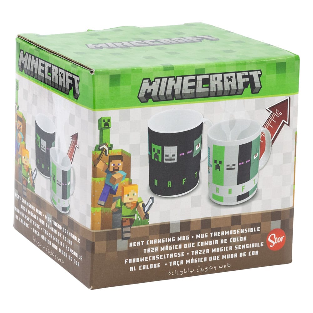 Minecraft Tasse mit Thermoeffekt Squared Pattern 325 ml Image 3