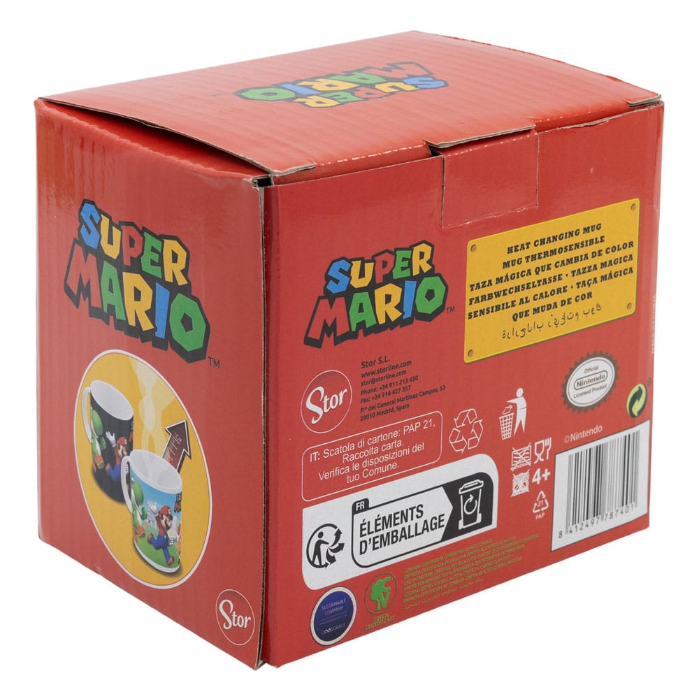 Super Mario Tasse mit Thermoeffekt Group 325 ml Image 4
