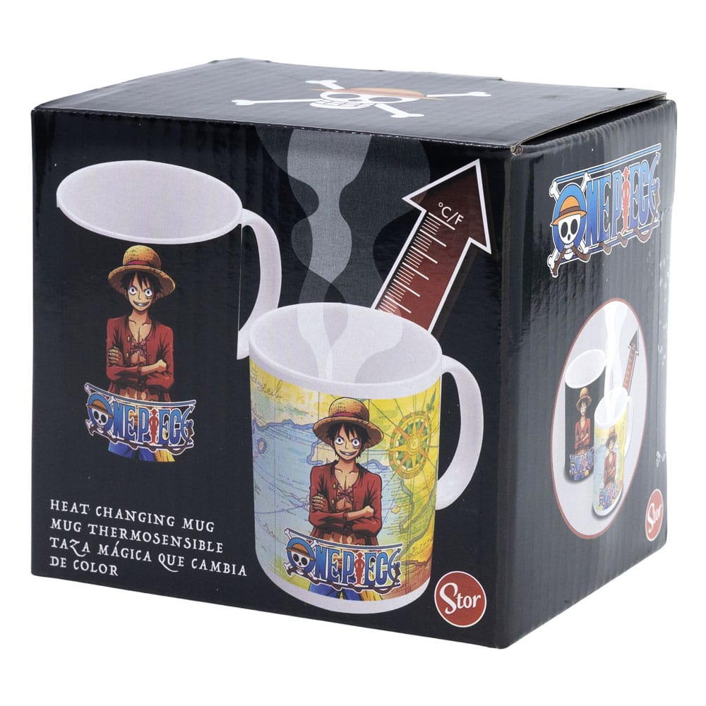 One Piece Tasse mit Thermoeffekt Luffy 325 ml Image 3