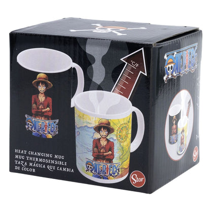 One Piece Tasse mit Thermoeffekt Luffy 325 ml Image 3