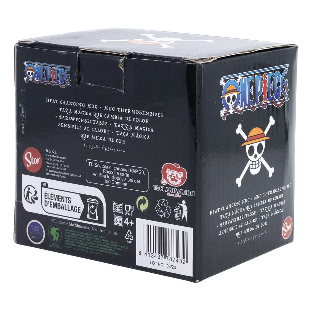 One Piece Tasse mit Thermoeffekt Luffy 325 ml Image 4