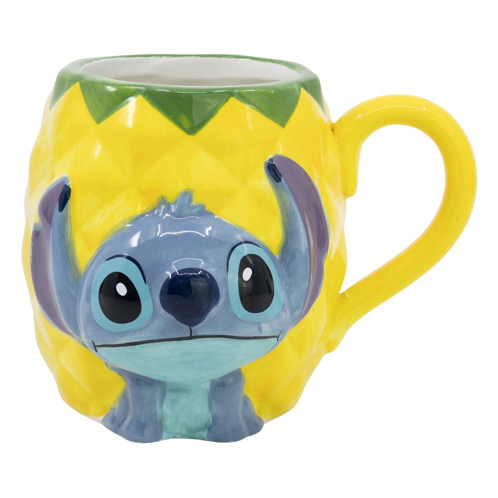 Lilo & Stitch 3D Tasse Stitch Pineapple 414 ml Image 1