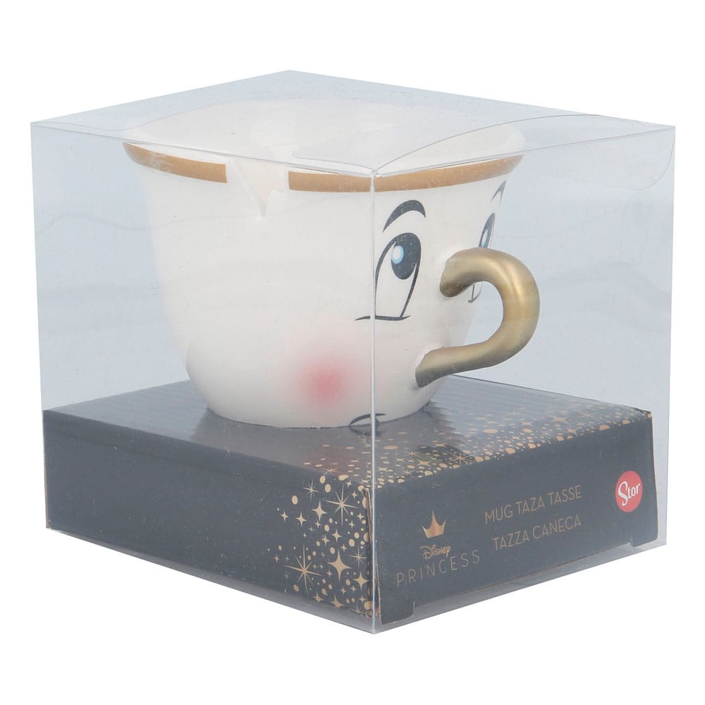 Die Schöne und das Biest 3D Tasse Chip 170 ml Image 3