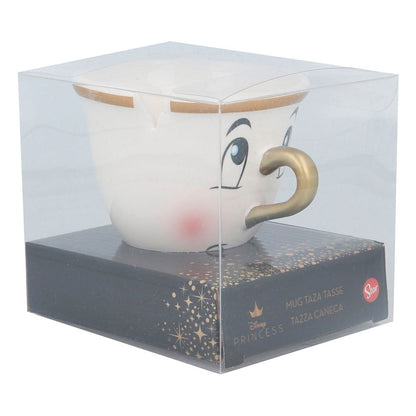 Die Schöne und das Biest 3D Tasse Chip 170 ml Image 3