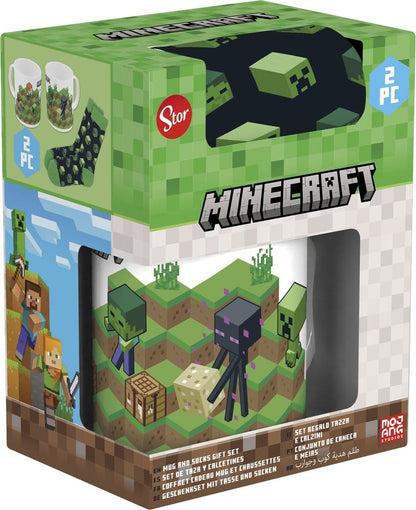 Minecraft Tasse & Socken Set Image 1
