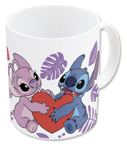 Lilo & Stitch Tasse Angel & Stitch Heart 325 ml Image 1
