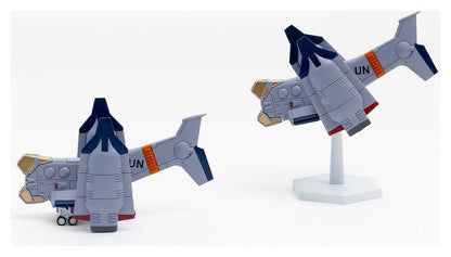 Rebuild of Evangelion SYUTO Tiny Scale Plastic Model Kit UNAF Close Air Support VTOL Aircraft YAGR-3B 5 cm Image 5