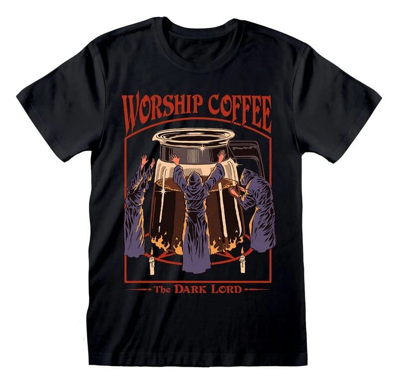 Steven Rhodes T-Shirt Worship Coffee Größe XXL Image