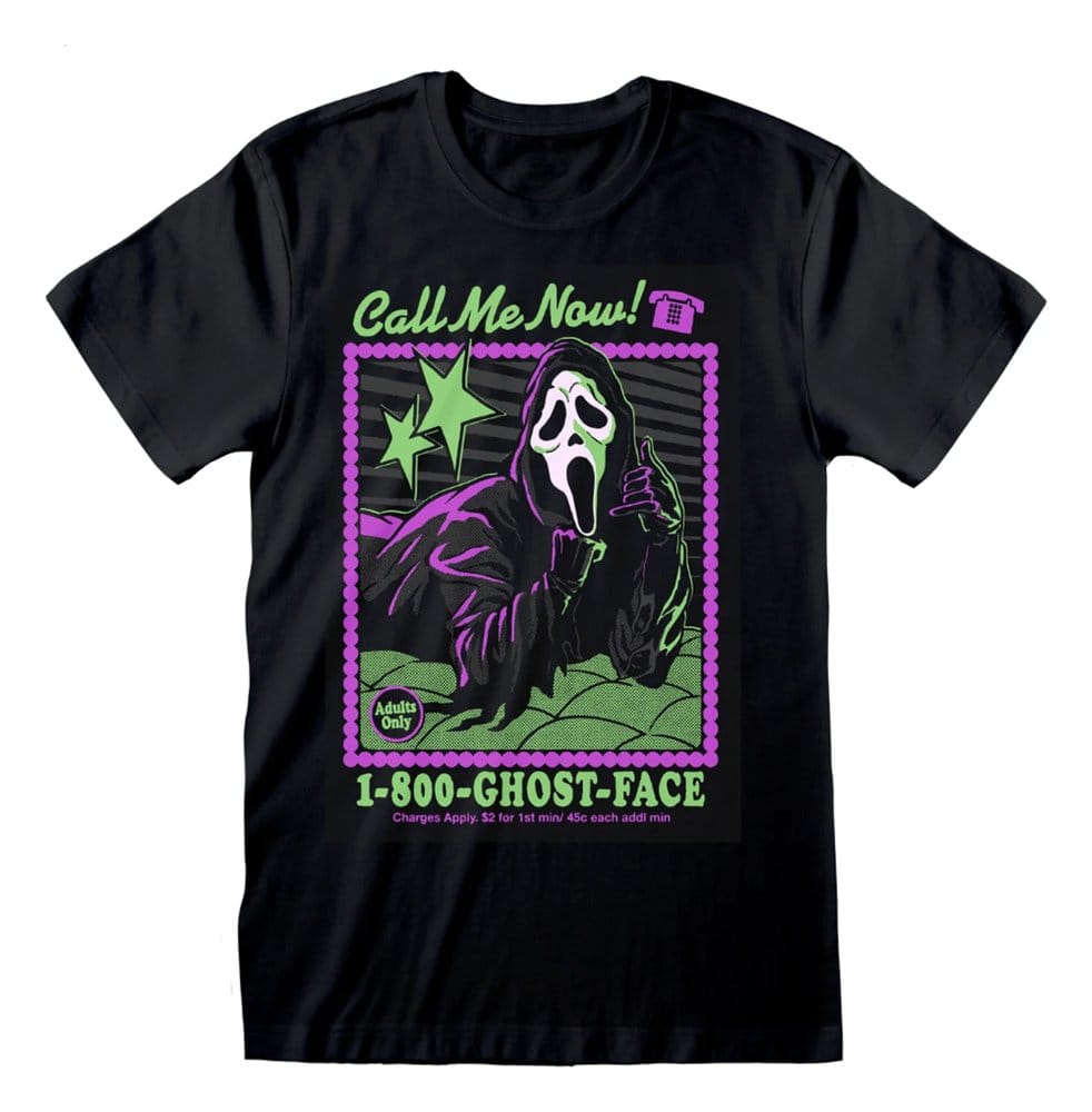 Steven Rhodes T-Shirt Ghostface x SR 1800 Black Größe S Image