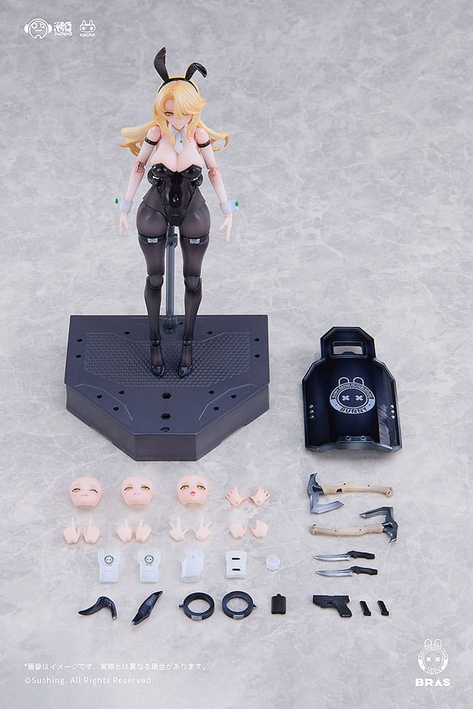 Bunny Rapid Action Squad Actionfigur 1/12 Guardian Erena 16 cm Image 13
