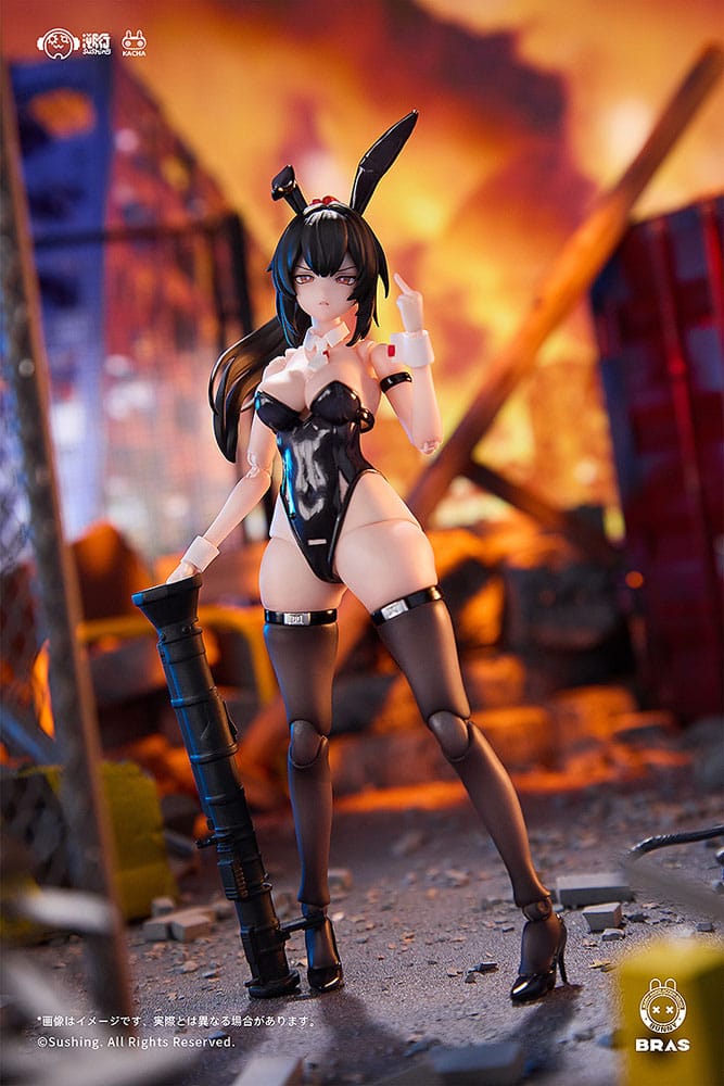 Bunny Rapid Action Squad Actionfigur 1/12 Attacker Runa 16 cm Image 5