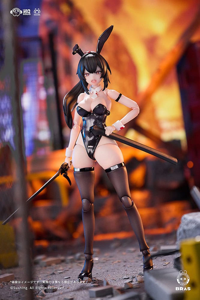 Bunny Rapid Action Squad Actionfigur 1/12 Attacker Runa 16 cm Image 6