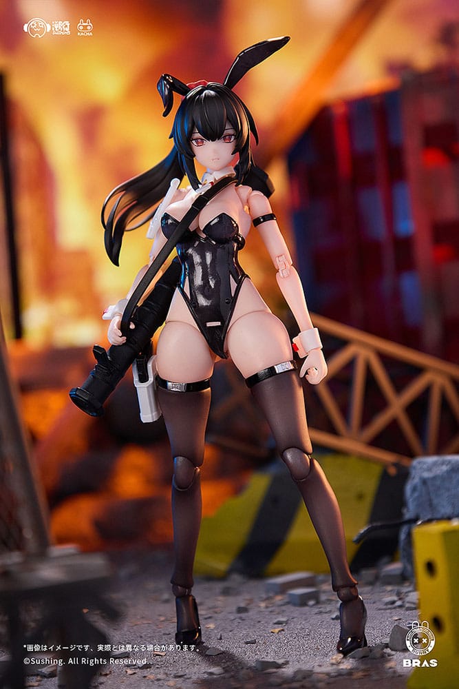 Bunny Rapid Action Squad Actionfigur 1/12 Attacker Runa 16 cm Image 11