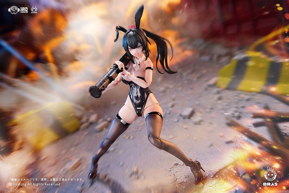Bunny Rapid Action Squad Actionfigur 1/12 Attacker Runa 16 cm Image 12
